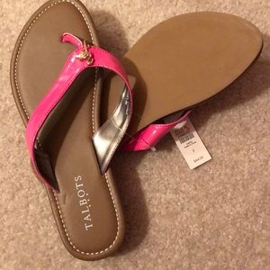 Talbots Pink Flip Flop Sandals